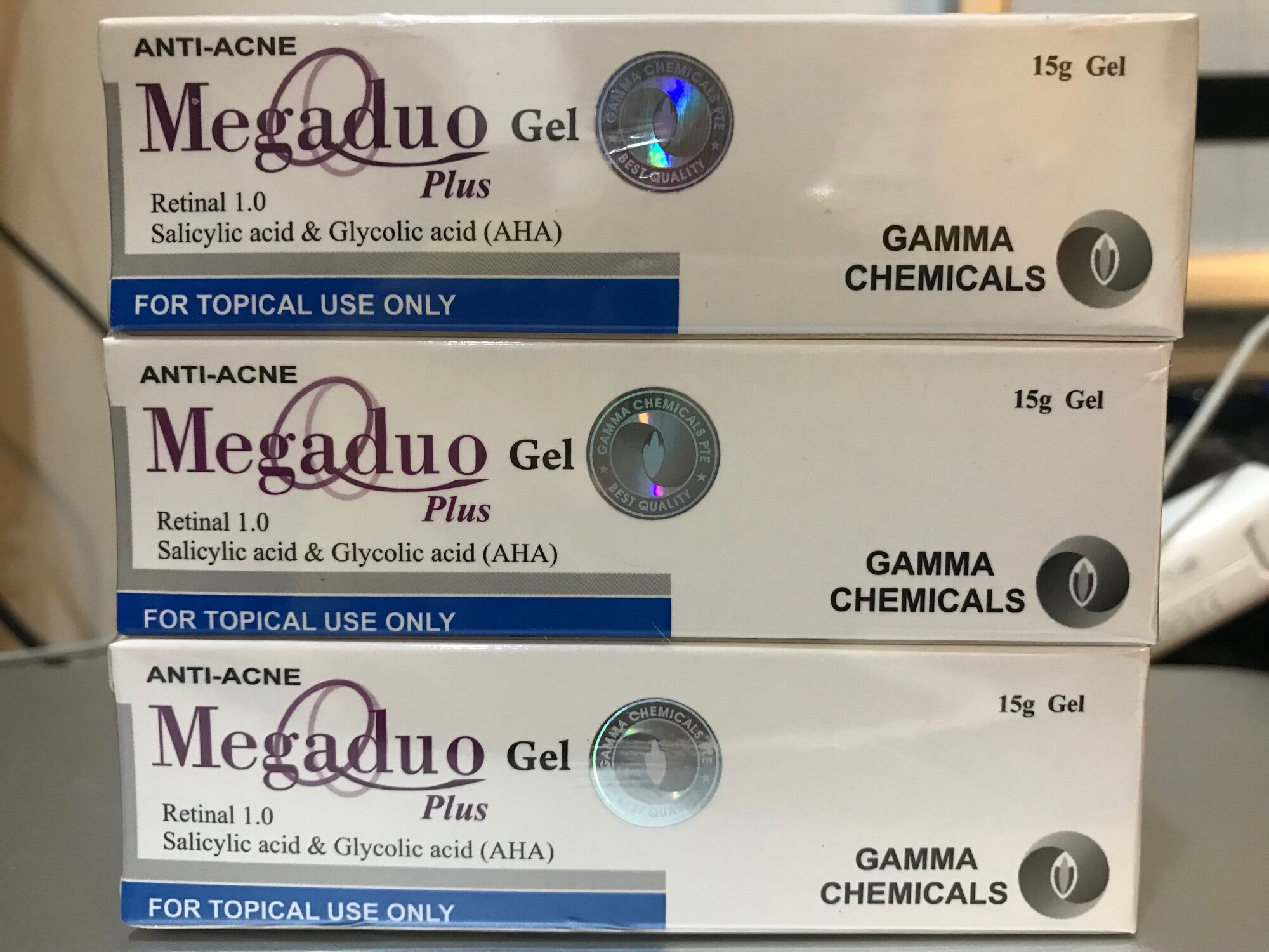 [HCM]Gel Giảm Mụn Và Thâm Megaduo- Megaduo Plus 15g