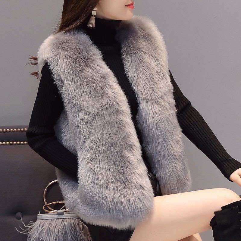 Áo ghile lông cao cấp cho nữ