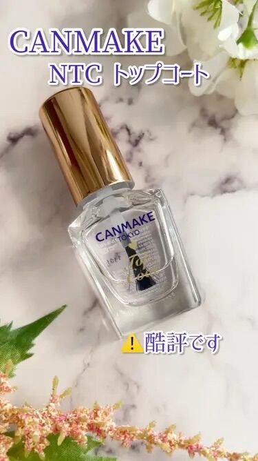 Sơn móng tay Canmake phủ bóng NTC top coat