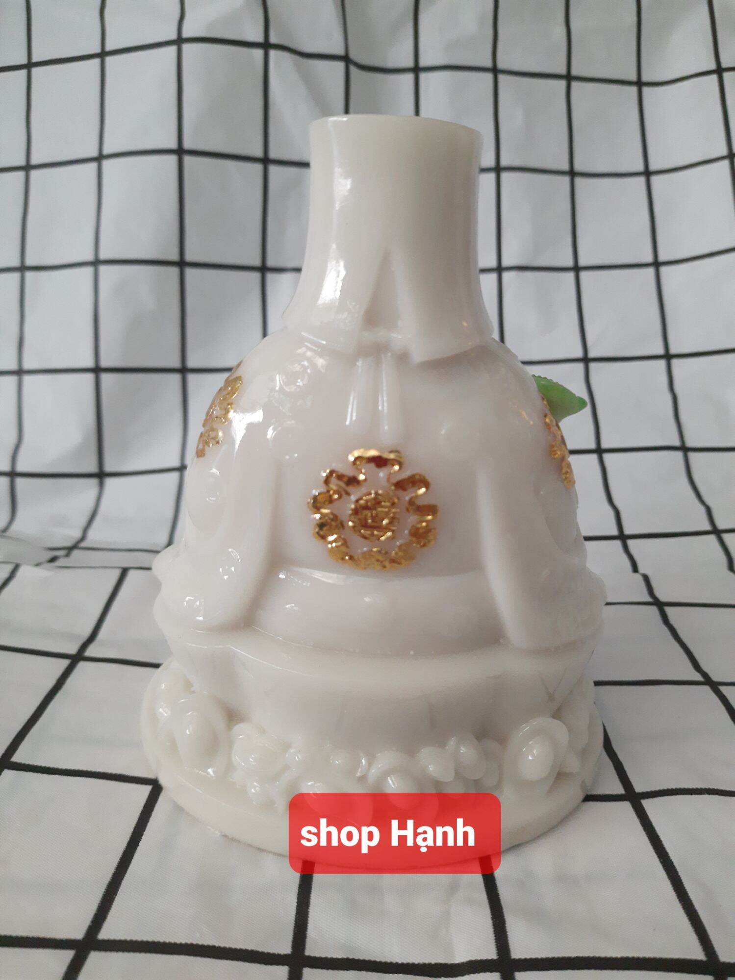 Ông Địa Thần Tài đá trắng Việt Nam