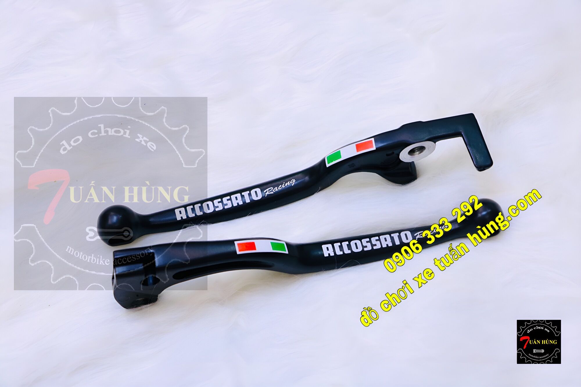 Tay Thắng Ex 135/150/155 Khắc Chữ Accossato