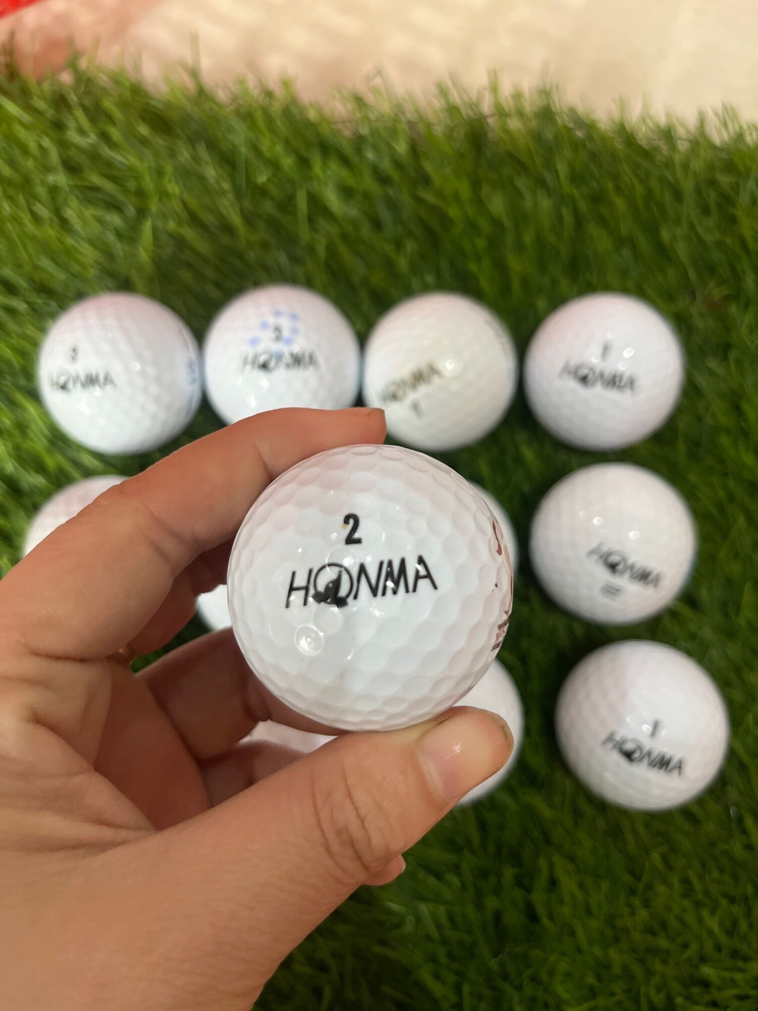 10 bóng golf honma độ mới 80% 95%