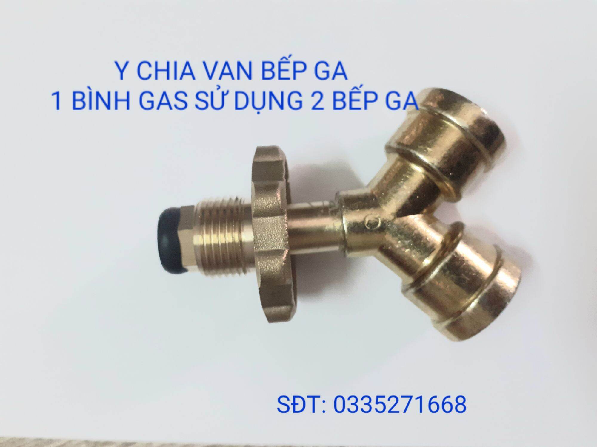 Y chia van bếp gas (1 bình ga sử dụng được 2 bếp ga)