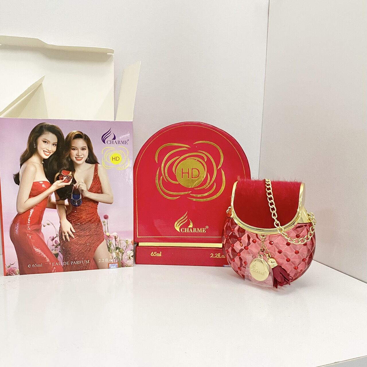 nước hoa char,me AC big size màu xanh 65ml
