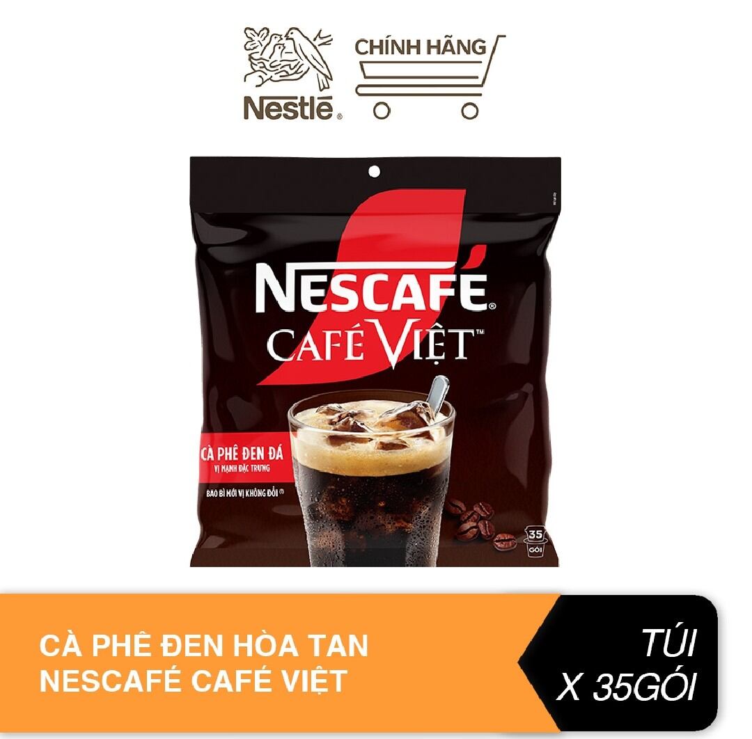 Cà phê đen nescafe cà phê việt thơm ngon chuẩn gu mạnh date mới