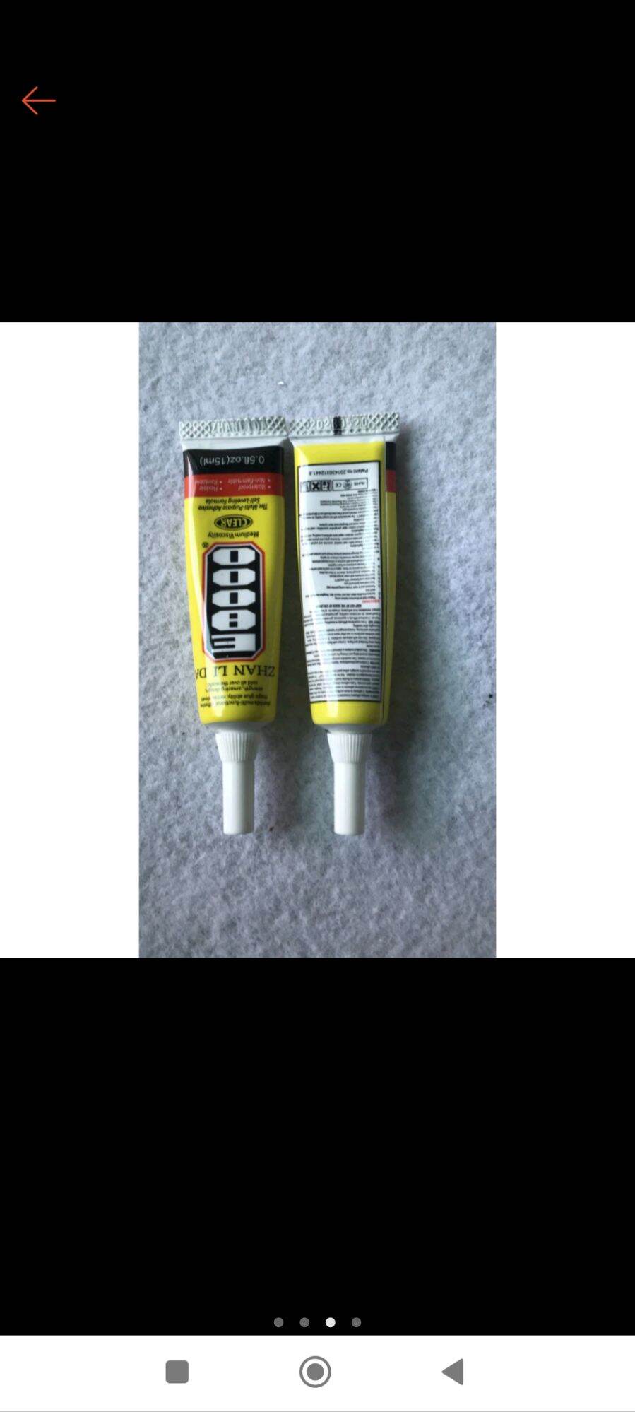 Keo dán màn mình đa năng E8000 15ml