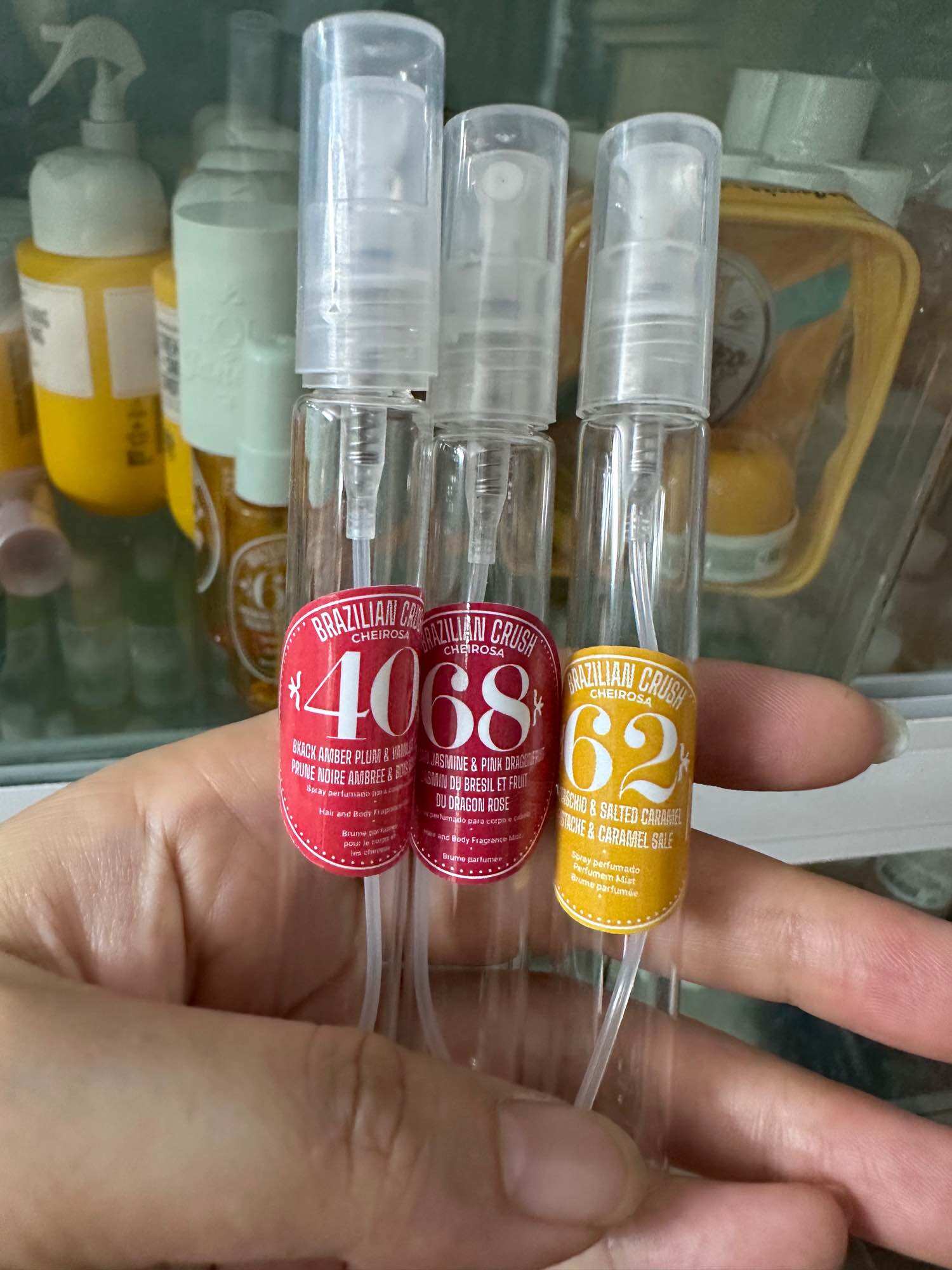 Combo 3 chai chiết xịt thơm body