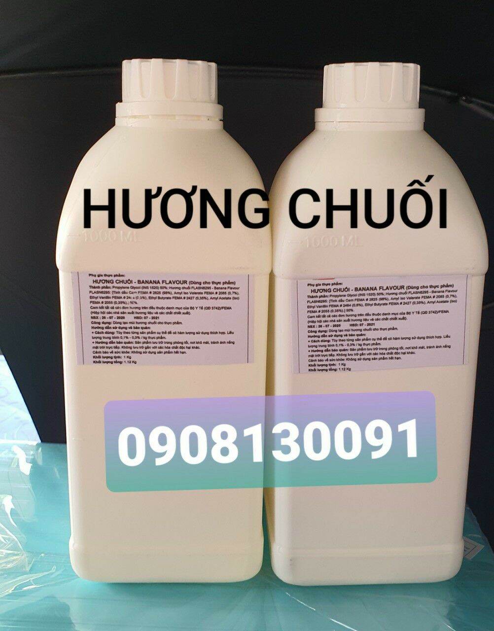 Hương chuối - banana flavor 1kg