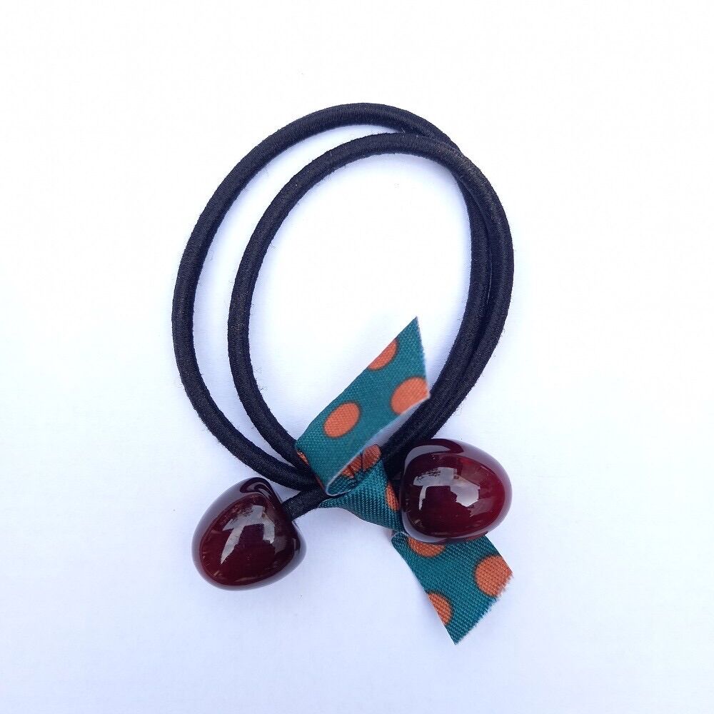 Dây buộc tóc quả cherry dễ thương tiện dụng