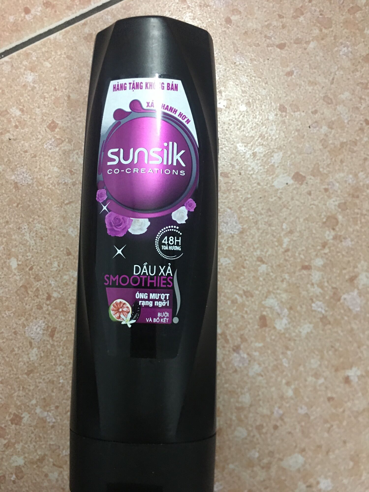 Combo 5 chai dầu xả Sunsilk bồ kết óng mượt 142ml.
