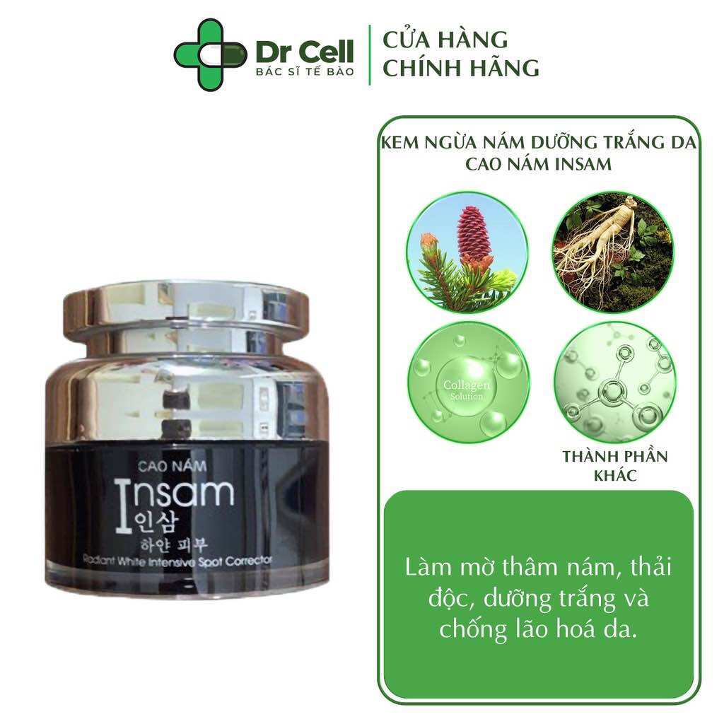 COMBO MỜ THÂM NÁM SÁNG LÀN DA CỦA DR CELL
