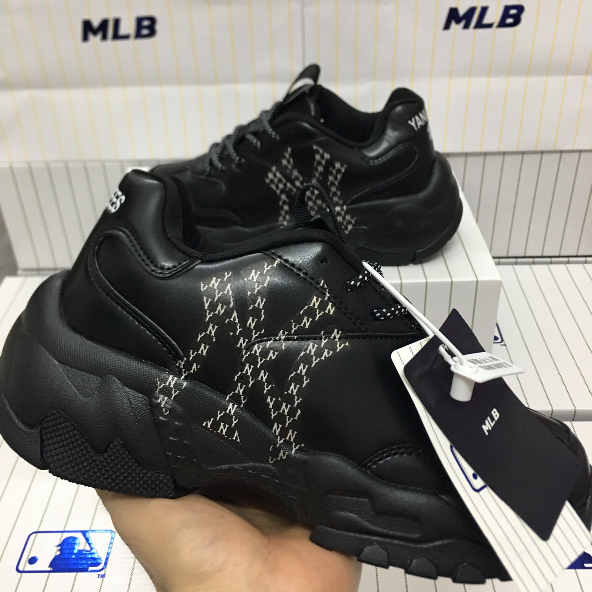 Giầy Thể Thao Sneaker MLB NY MoNogram