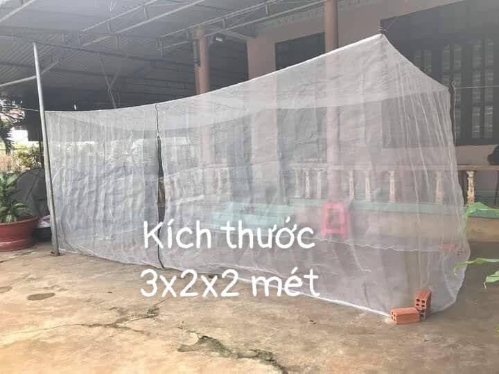 Mùng nuôi ruồi lính đen 3x2x2m