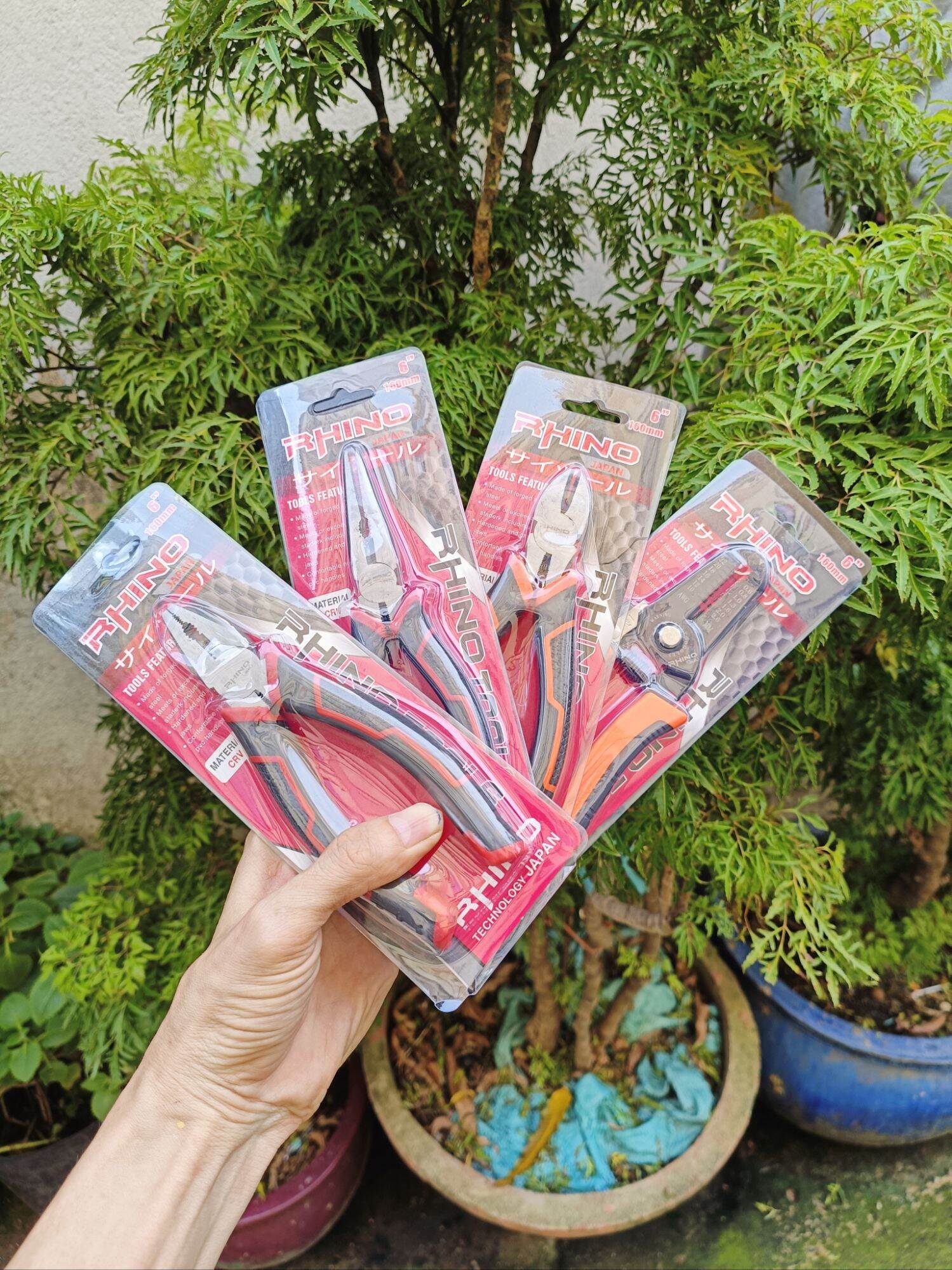 combo bộ 4 kìm RHINO JAPAN cao cấp