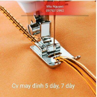 Chân vịt may đính 5 dây máy gia đinhg