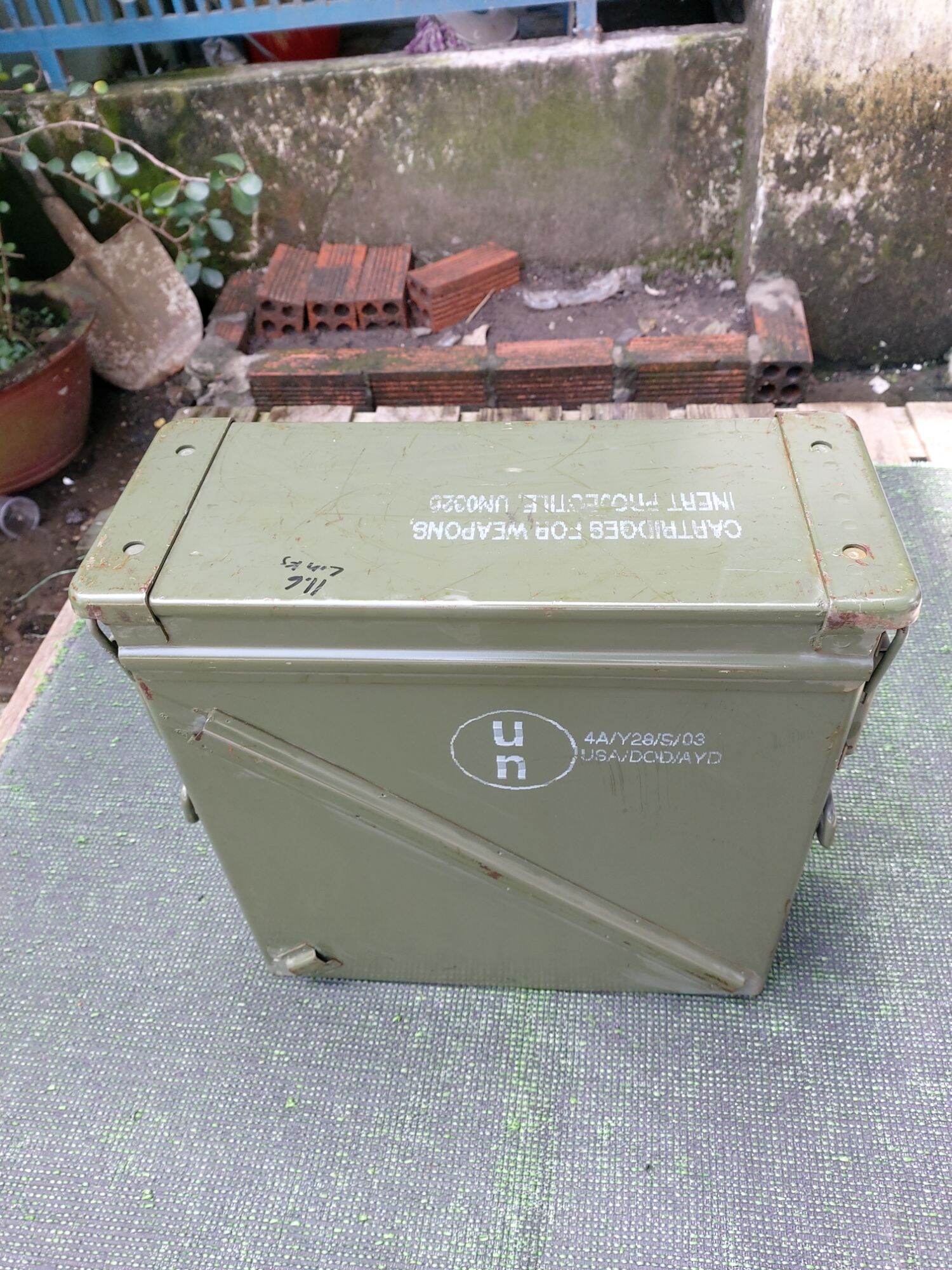 [HCM]Thùng đồ nghề US thùng đại liên Mỹ thùng 25mm