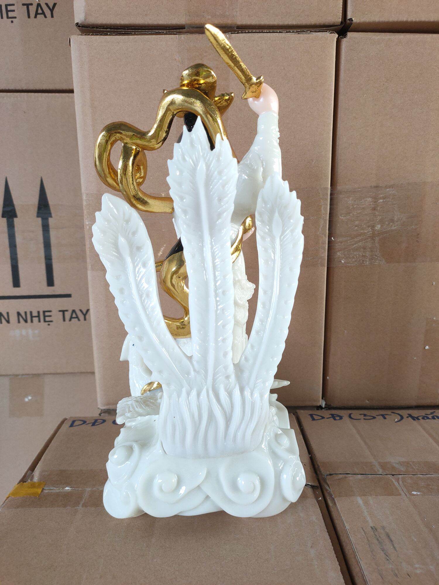 Tượng Cửu Thiên Huyền Nữ cao 30cm