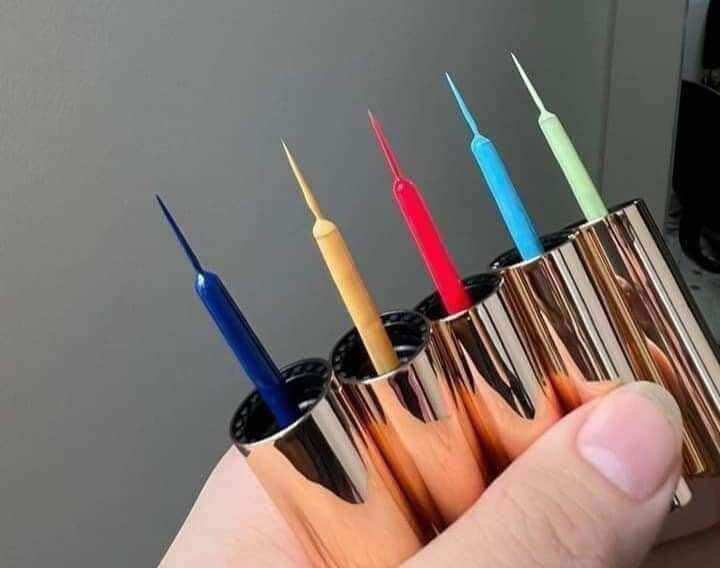 ( Hàng mới về )Set Cọ Nét Vendeeni 12 Màu, Gel Vẽ Nét dành cho Nail