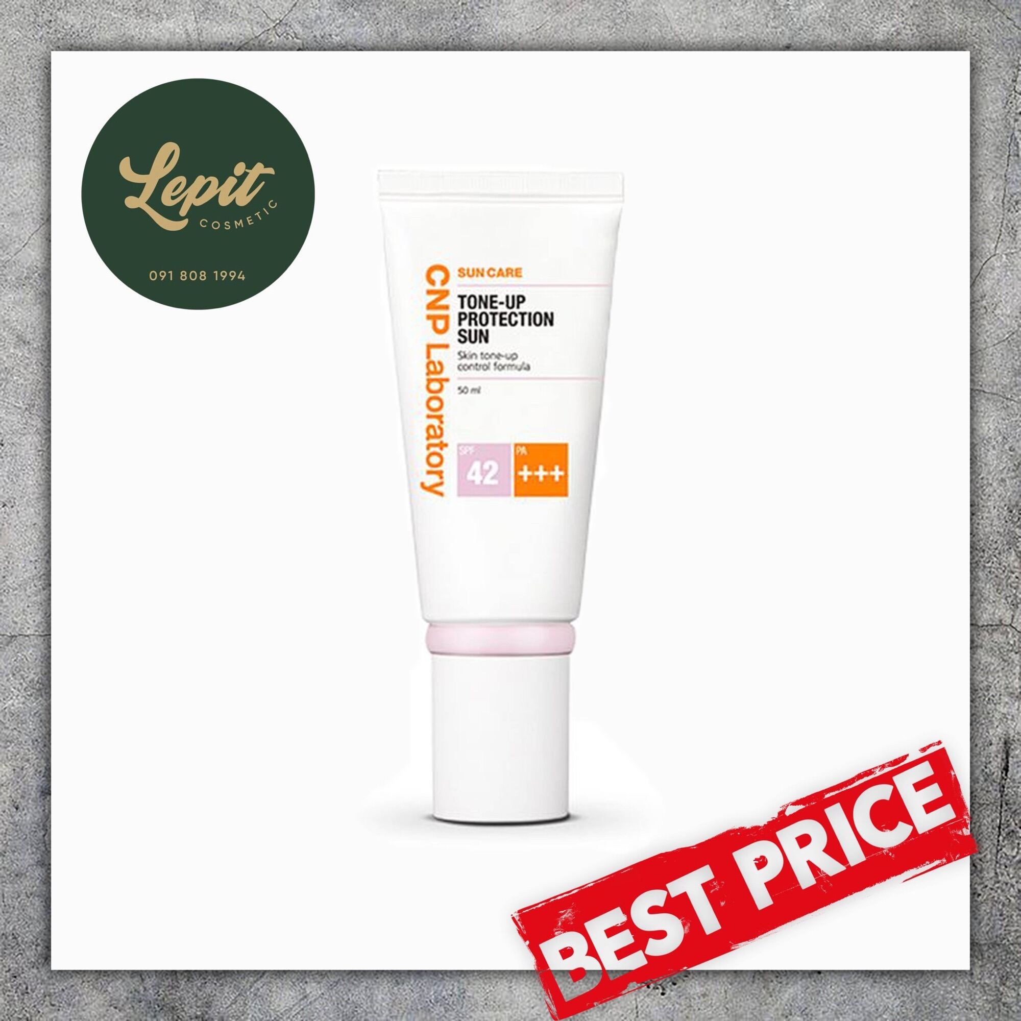 [Lepit Cosmetic] Kem Chống Nắng Cnp Laboratory Tone Up Protection Sun Spf42 50Ml