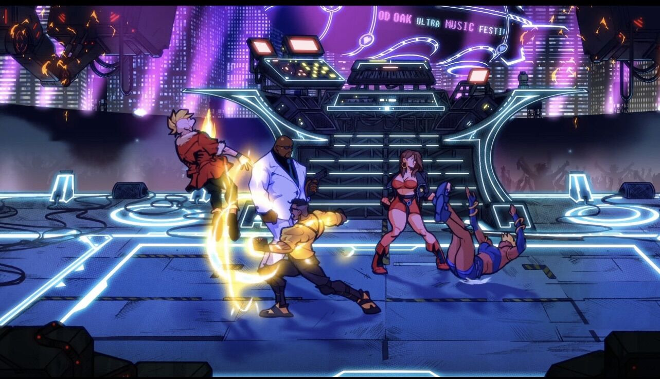 Đĩa game ps4 : Street Of Rage 4 (new)