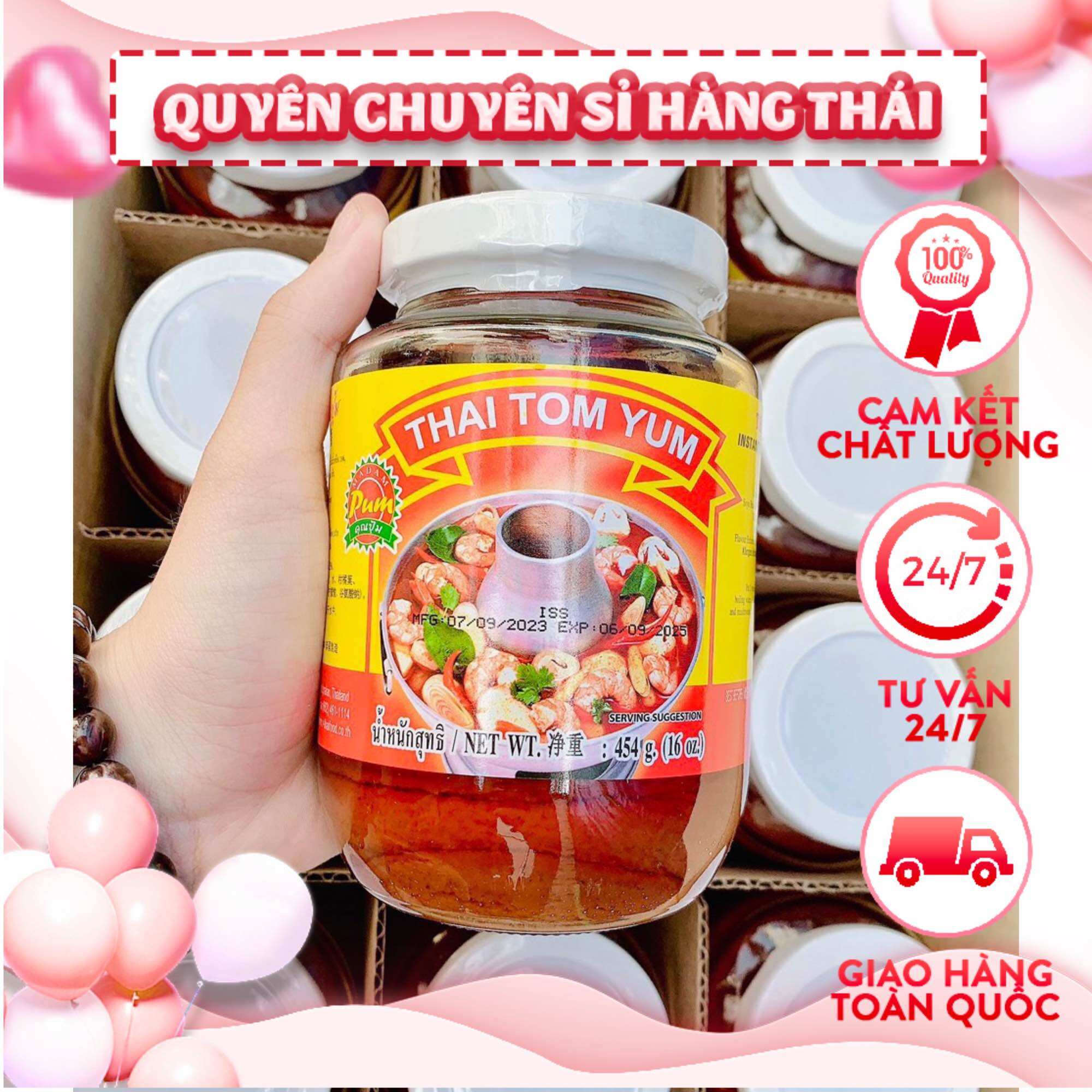 Nước cốt lẩu Tom Yum thái lan