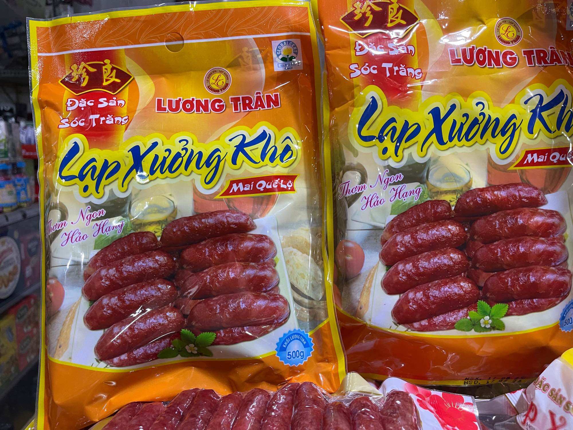 Lạp xưởng khô Lương Trân 500g