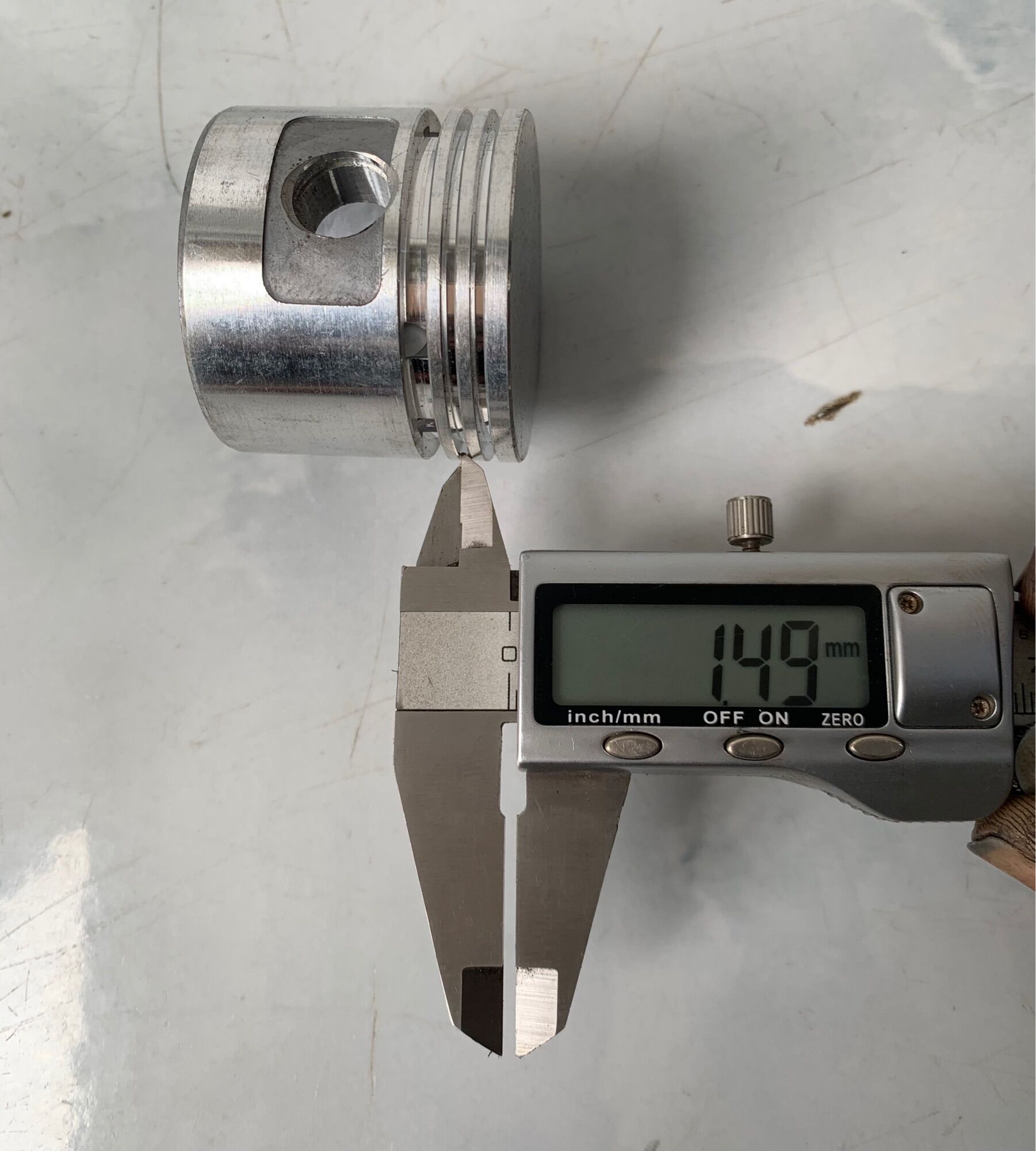 Piston 47mm TQ máy nén khí (bơm hơi) chạy dầu