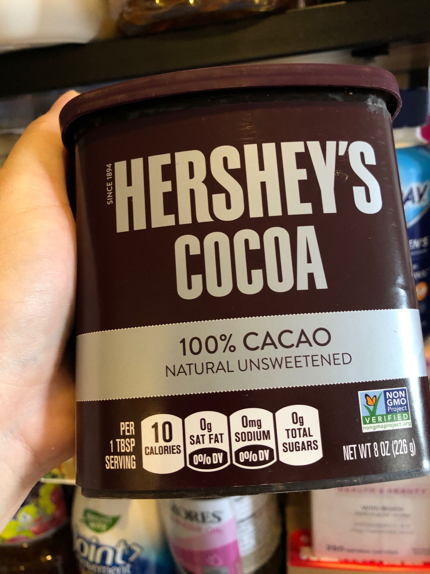 [HCM]BỘT CHOCOLATE HERSHEYS 226G - USA / HERSHEYS Natural Unsweetened 100% Cocoa - From USA