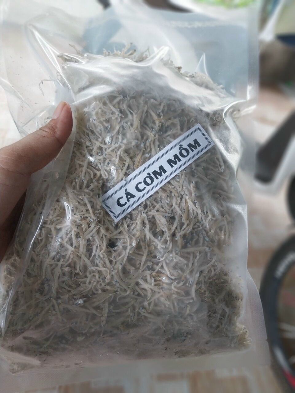 145g khô Cá cơm mồm sữa loại 1