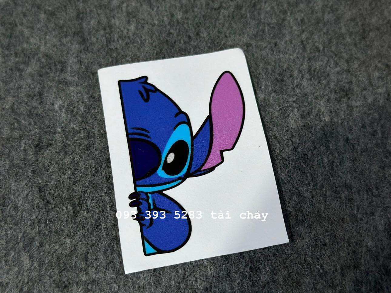 Tem sticker dán trang trí xe và nhiều vi trí khác