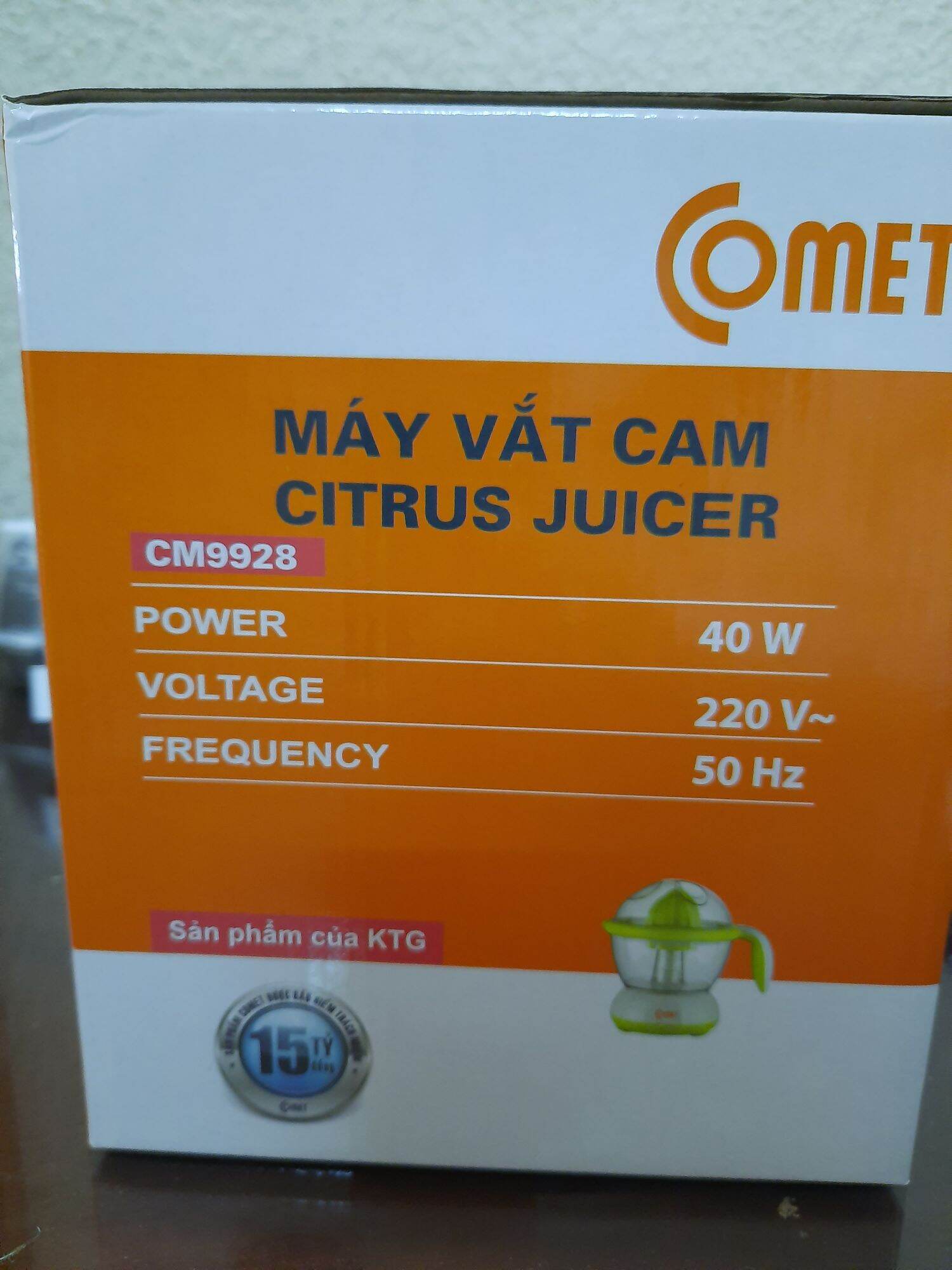 Máy Vắt Cam Comet 9928