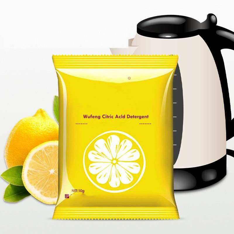 Combo 10 gói tẩy cặn ấm siêu tốc ,cốc chén bình nước siêu sạch G05