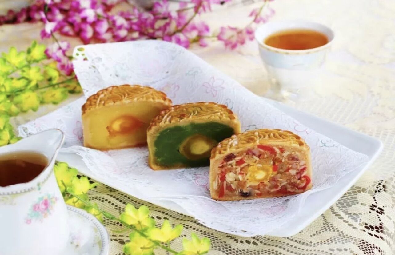 Combo 10 chiếc bánh Trung Thu mini mix vị siêu ngon - Hàng date mới
