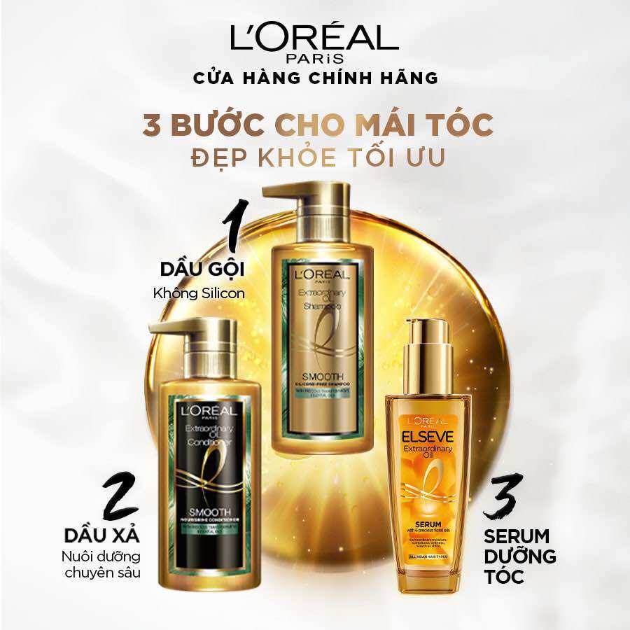 [30-100ml] Dầu dưỡng tóc L'Oreal Paris Elseve Extraordinary Oil