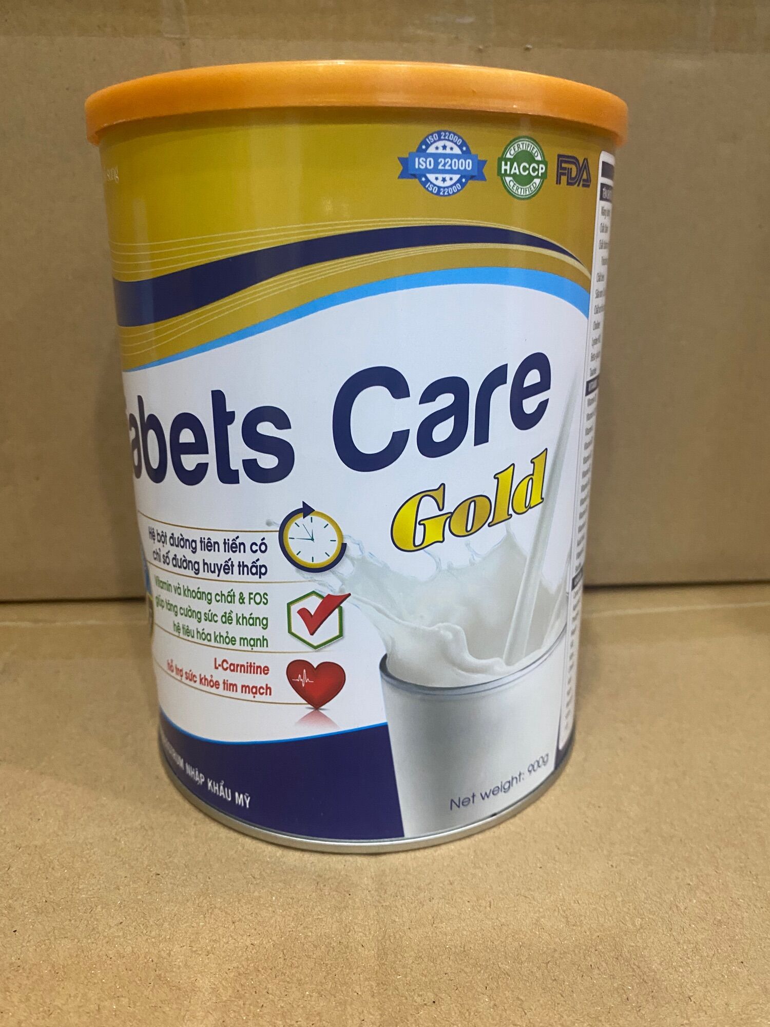 Sữa Tiểu Đường DIABETS CARE GOLD (lon 900g datte mới 2025 )