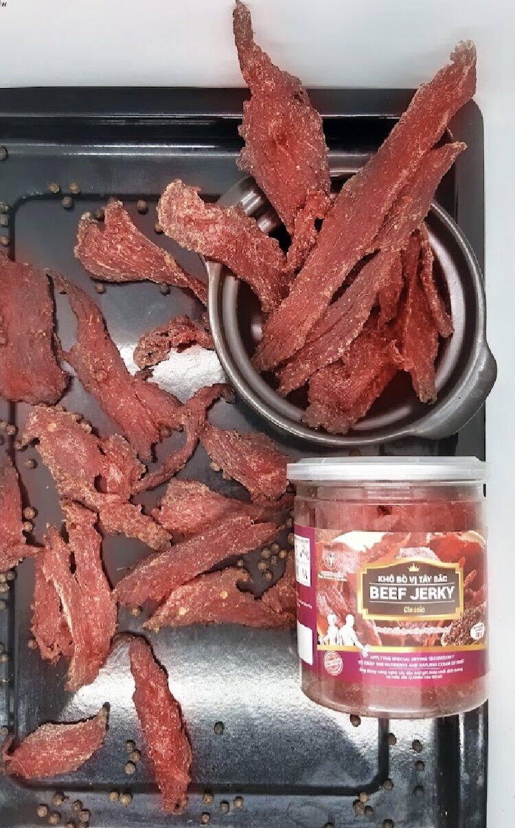 Khô bò vị Tây Bắc