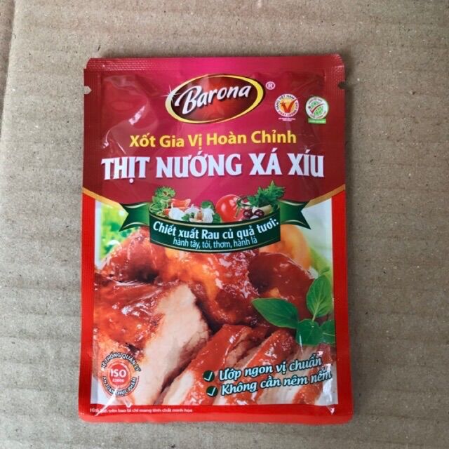 Túi xốt gia vị thịt nướng xá xíu barona