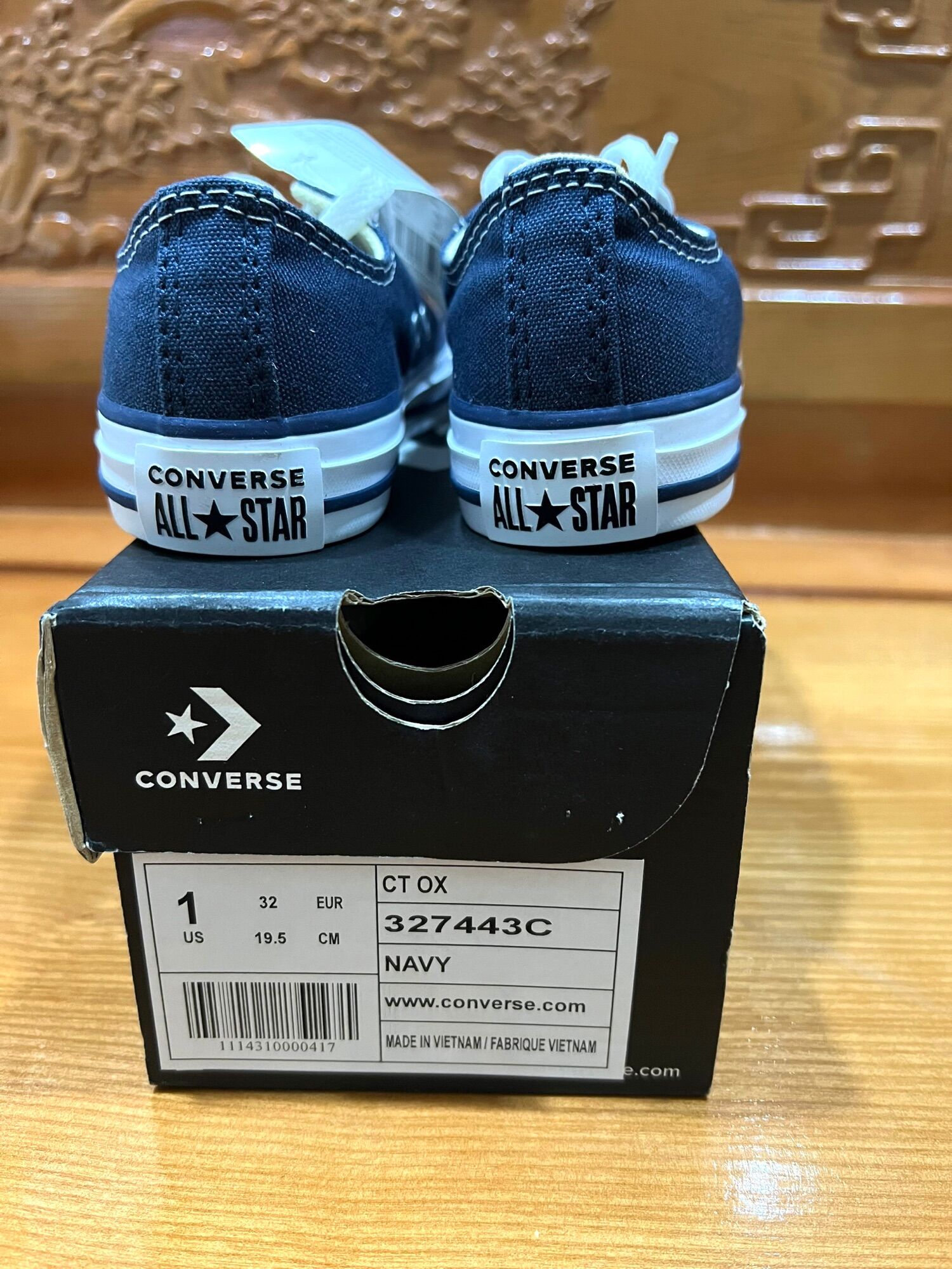 [Hàng chính hãng, mới 100%] Giày Converse Kid Classic màu xanh dương