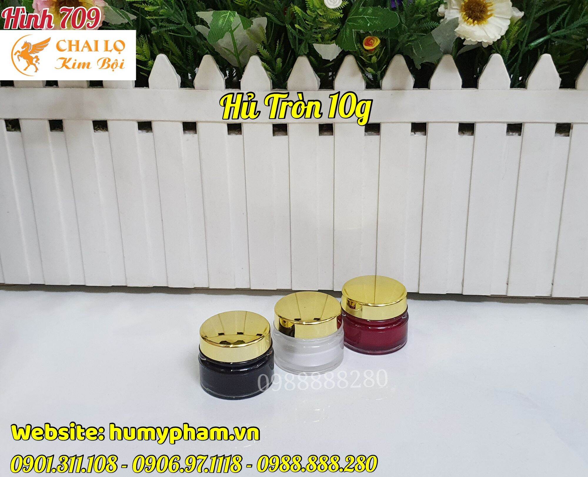 Hủ đựng kem face tròn 10g