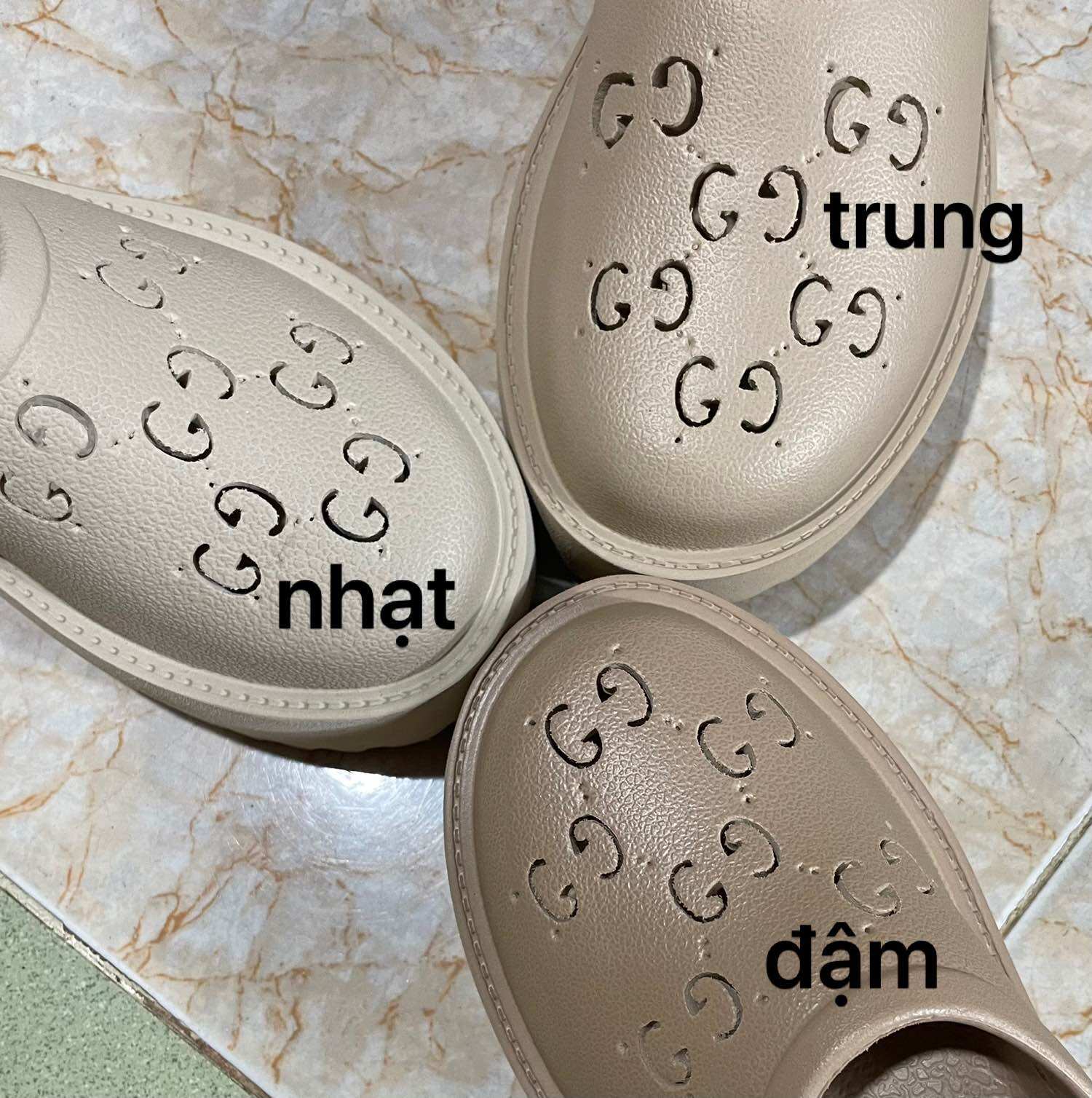 Giày Sục Guccci SUPER Đúc Đôn Gót 5cm Nhẹ Êm Size 39 ( Có Sẵn )