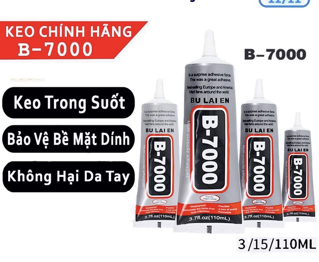 Keo Dán Đa Năng Siêu Bền Chắc 50ml-110ml, keo Dán mô hình