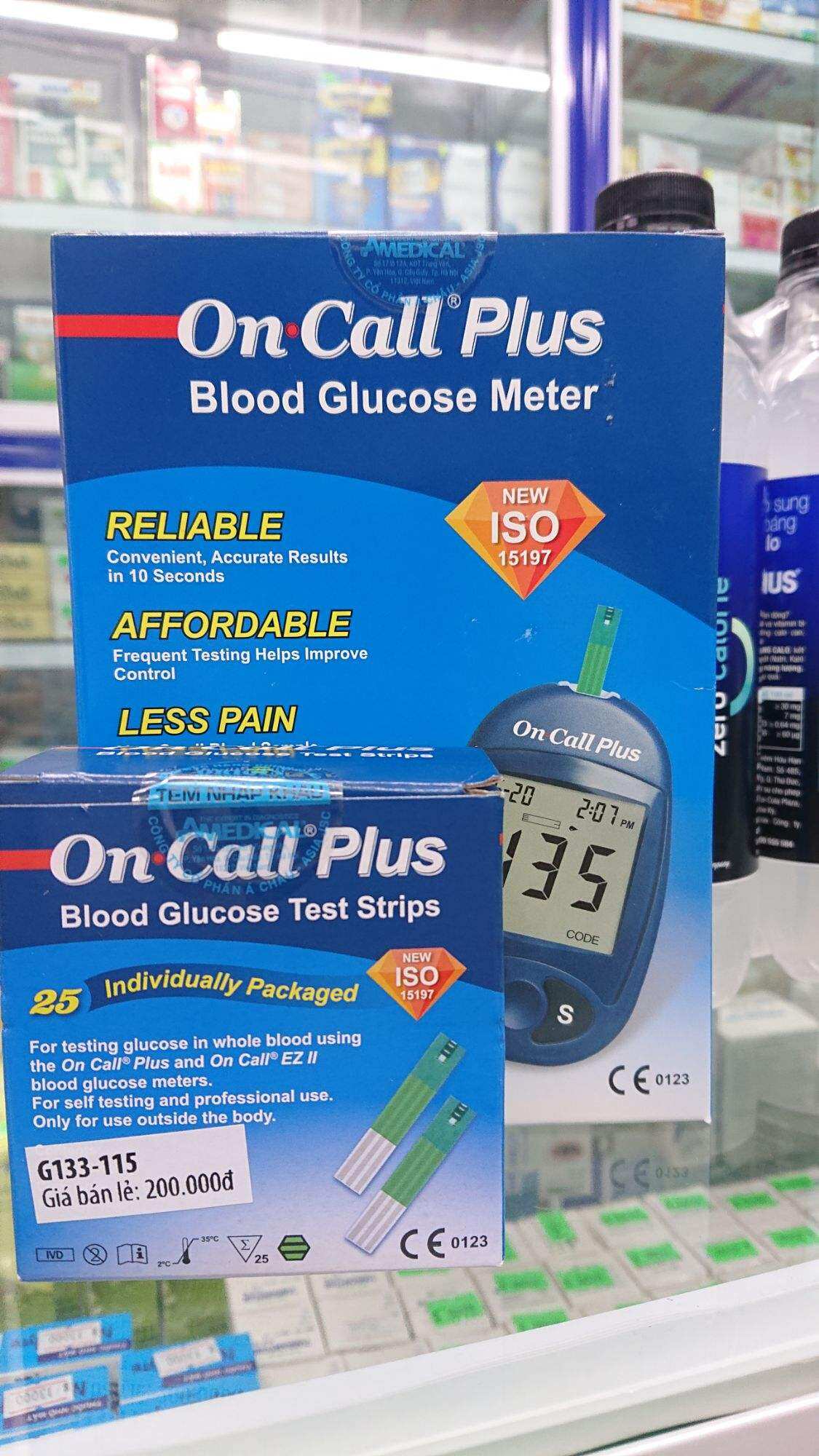 Máy đo đường huyết OnCall Plus