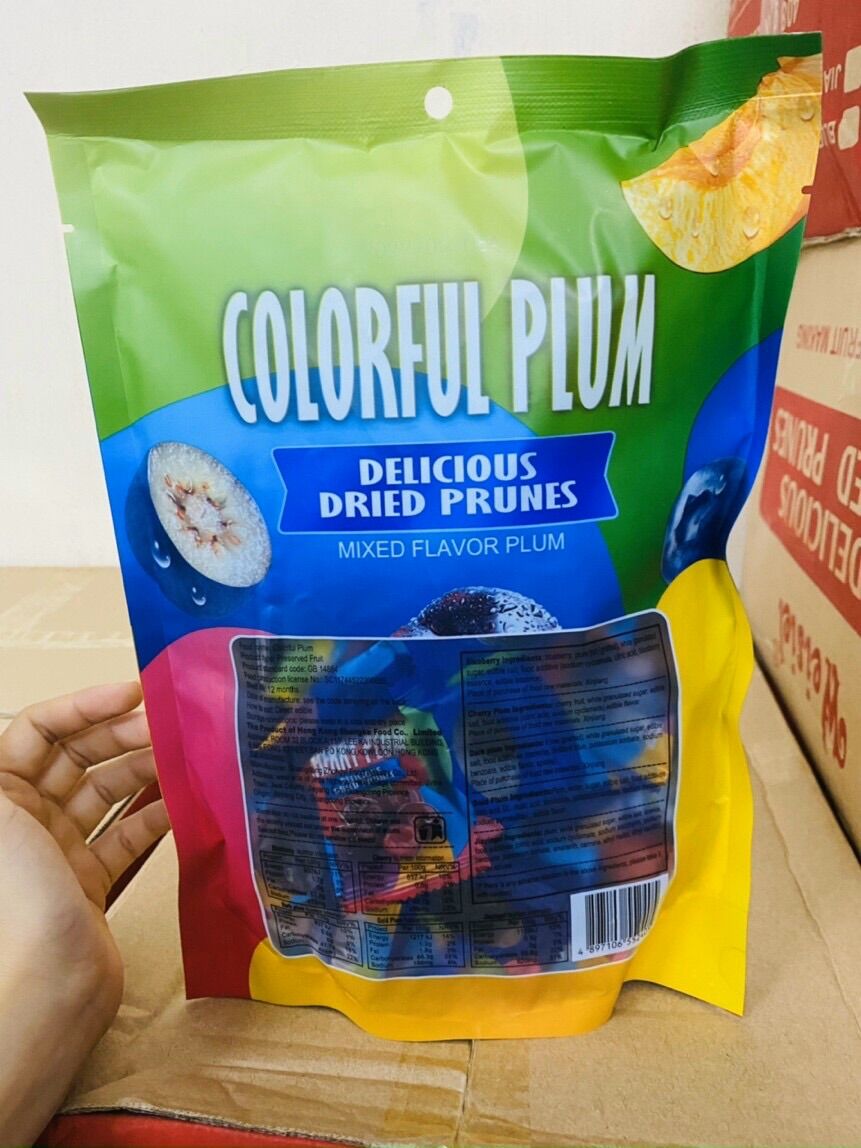 Ô mai mix vị colorful plum