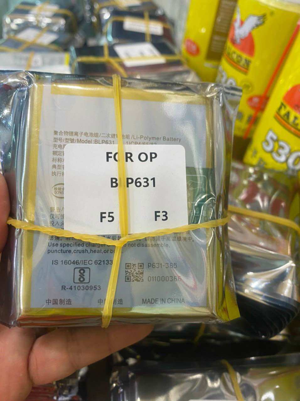 Pin zin oppo f3/f5