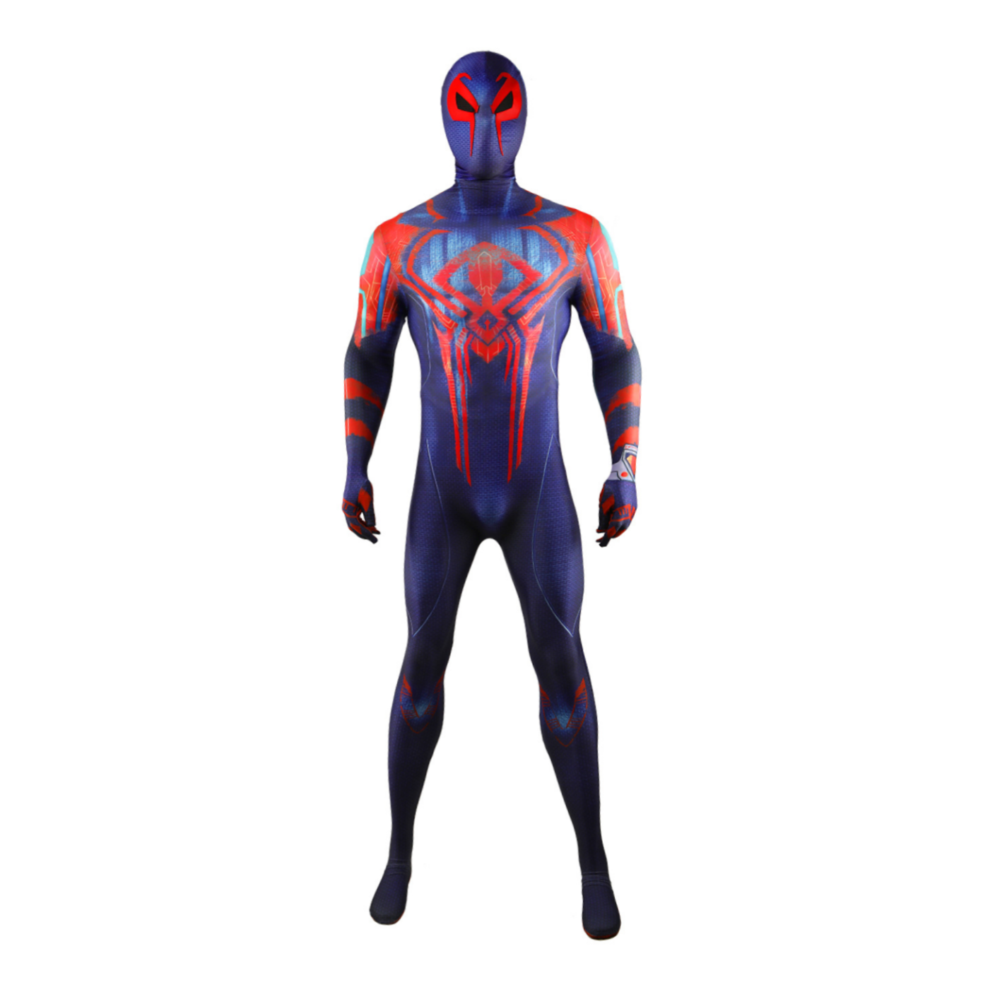 Spider MAN 2099 cosplay trang phục Miguel O'hara Jumpsuit Halloween Comic-Con đạo cụ bodysuit Spiderman trang phục với mũ