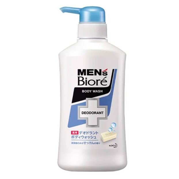 Combo Men s Biore Deodorant Mint Xà Phòng Thơm Mát Sữa Tắm Khử Mùi 440ml