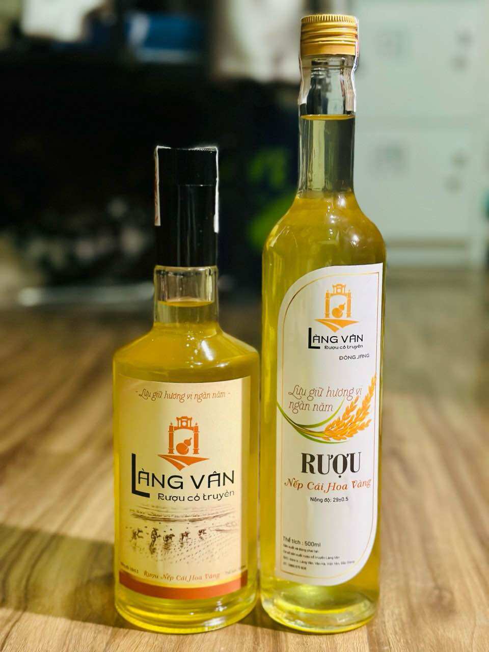 Rượu nếp cái hoa vàng