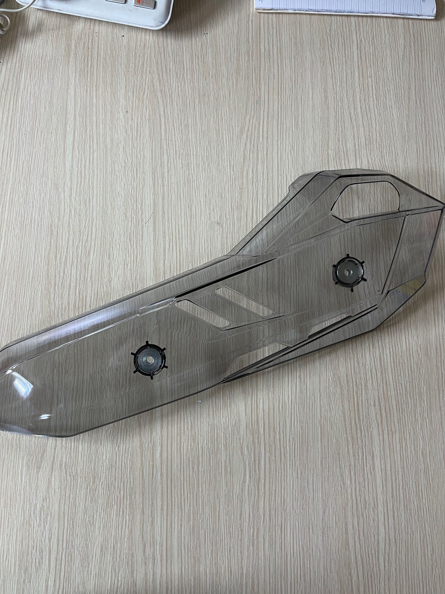 Ốp pô che pô ab airblade 2020->2021 màu khói