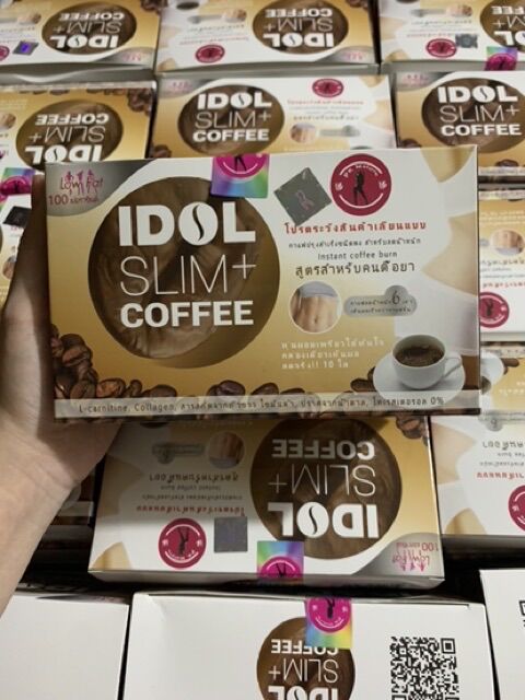 Cà phê giảm cân idol slim coffee x2 mẫu mới Thái Lan