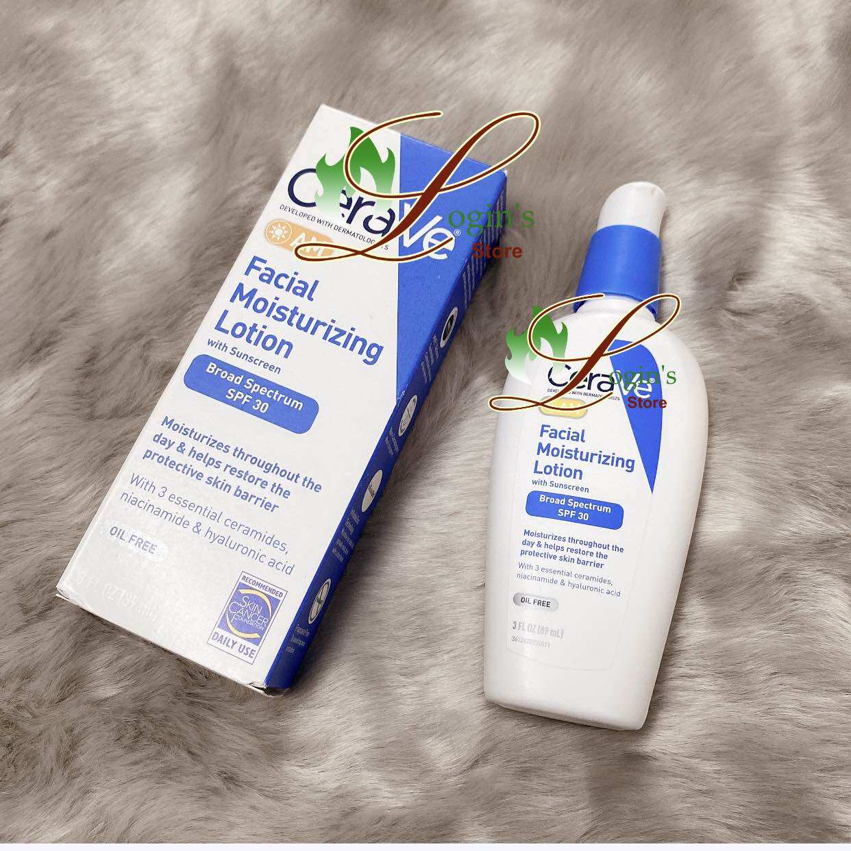 Kem Dưỡng Da Ban Ngày CeraVe Facial Moisturizing Lotion with Sunscreen SPF30 89ml